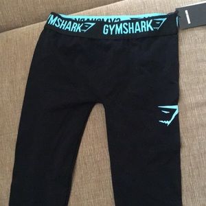 Gymshark Black and Teal Pants, first edition